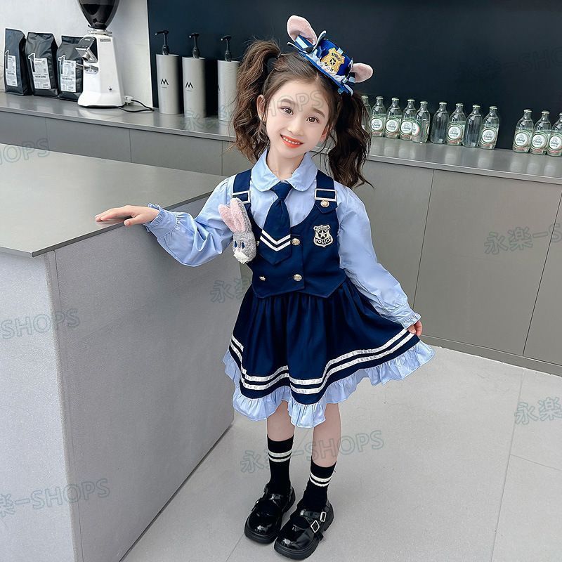 コスプレ衣装 ウサギの警官服 ディズニー ズートピア ジュディ