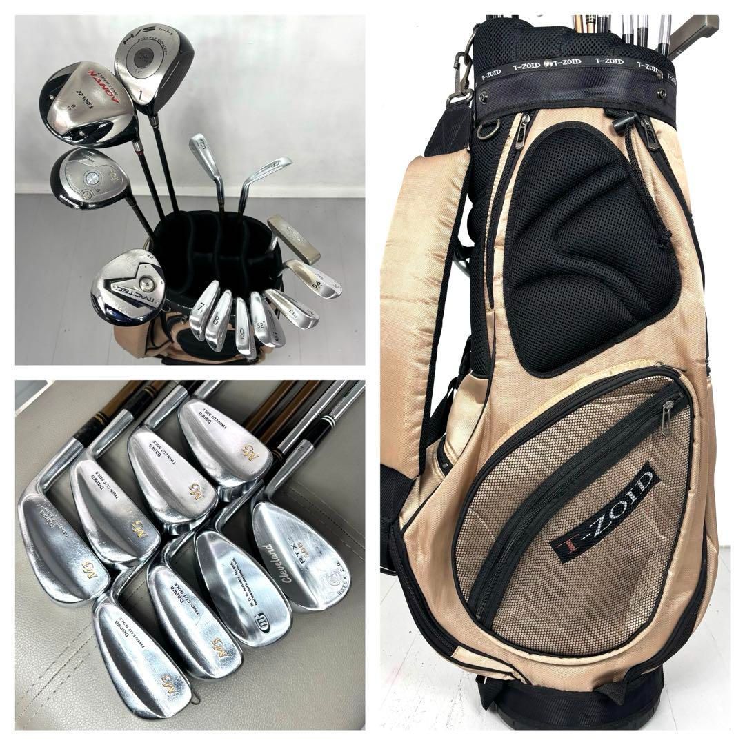 本格派 メンズゴルフクラブ 13本 フルセット Daiwa PRGR ゴルフ