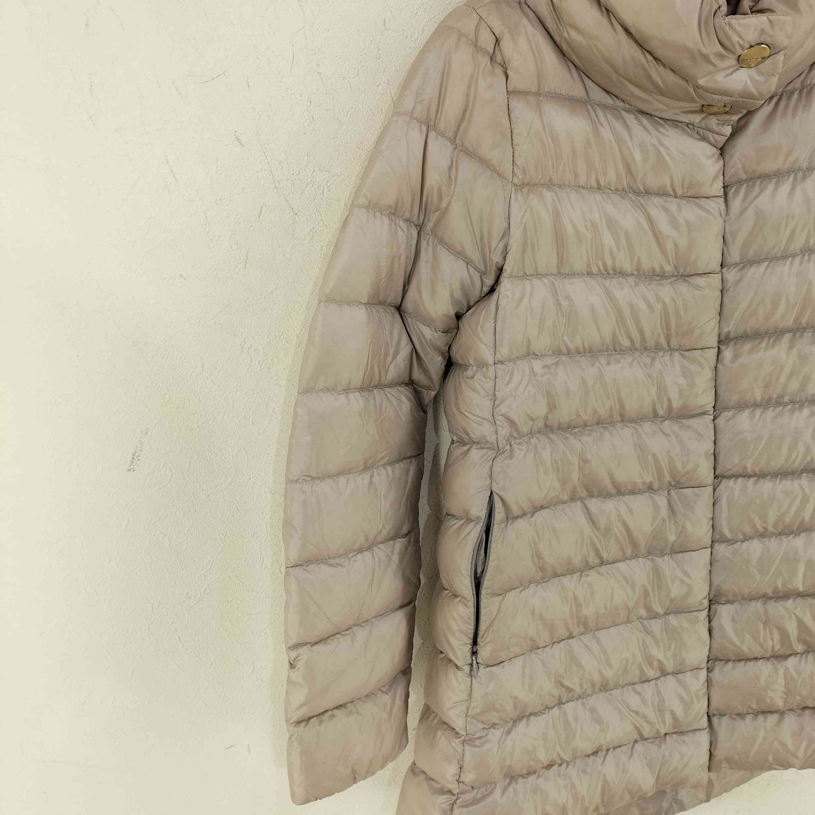 【値下げ】HERNO レディース ダウンジャケット amelia サイズ40 HERNO（ヘルノ） ダウンコート ダウンジャケット HERNO A-SHAPE AMELIA