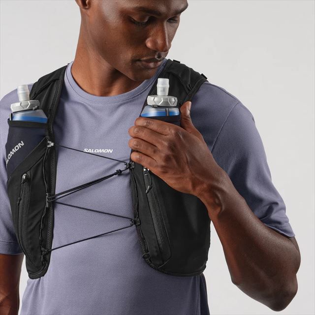 SALOMON アドバンスドスキン12セット 登山 バックパック 015956001 SALOMON サロモン ベスト バックパック ADV SKIN 12 RACE FLAG SET