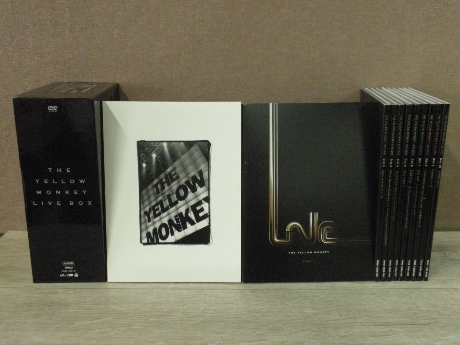 THE YELLOW MONKEY LIVE BOX DVD - ワールドミュージックアウトレット
