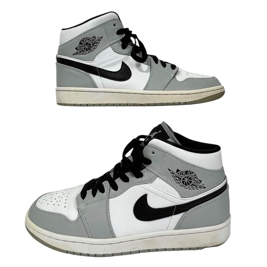 5615_3 NIKE Air Jordan 1 Mid スモークグレー 27 - メルカリ