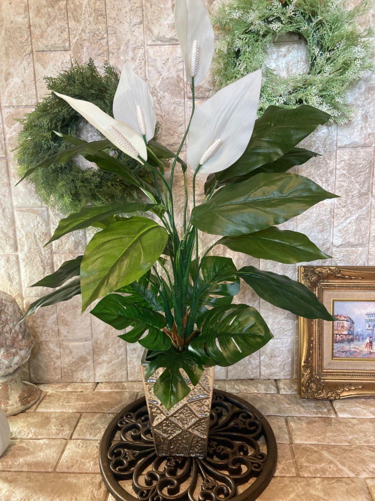 光触媒　人工観葉植物　ウォールグリーン　フェイクグリーン　ニューカリーナ 光触媒 人工観葉植物 ウォールグリーン フェイクグリーン ニュー