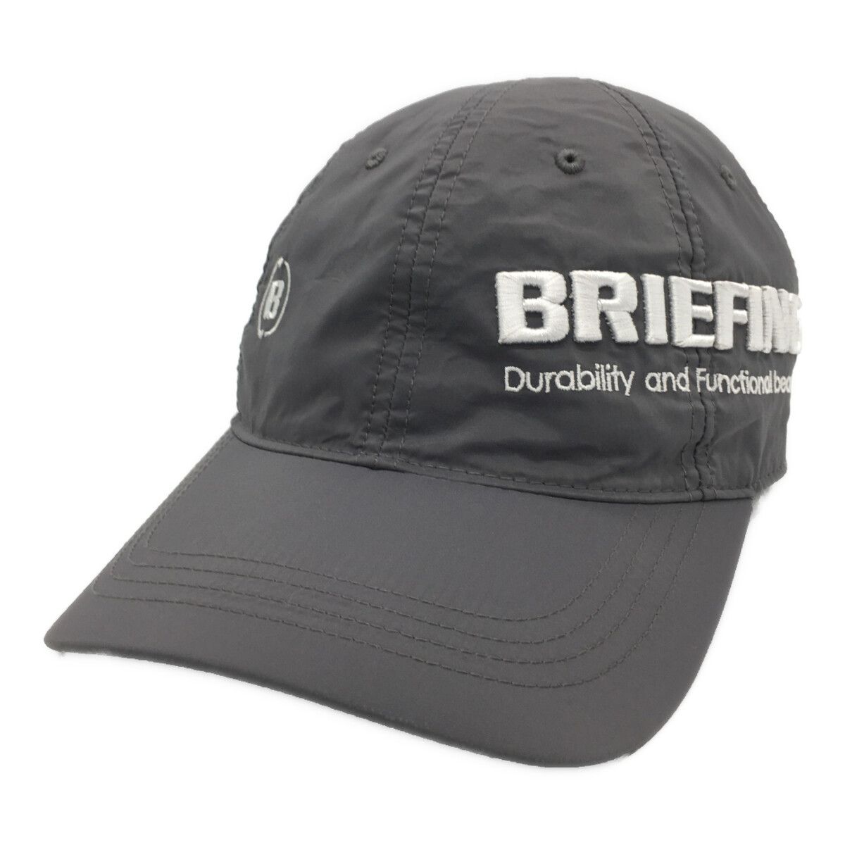 新品未使用　BRIEFING ブラックキャップ 新品 黒 ブリーフィング キャップ 帽子 ジェット JET CAP 防水