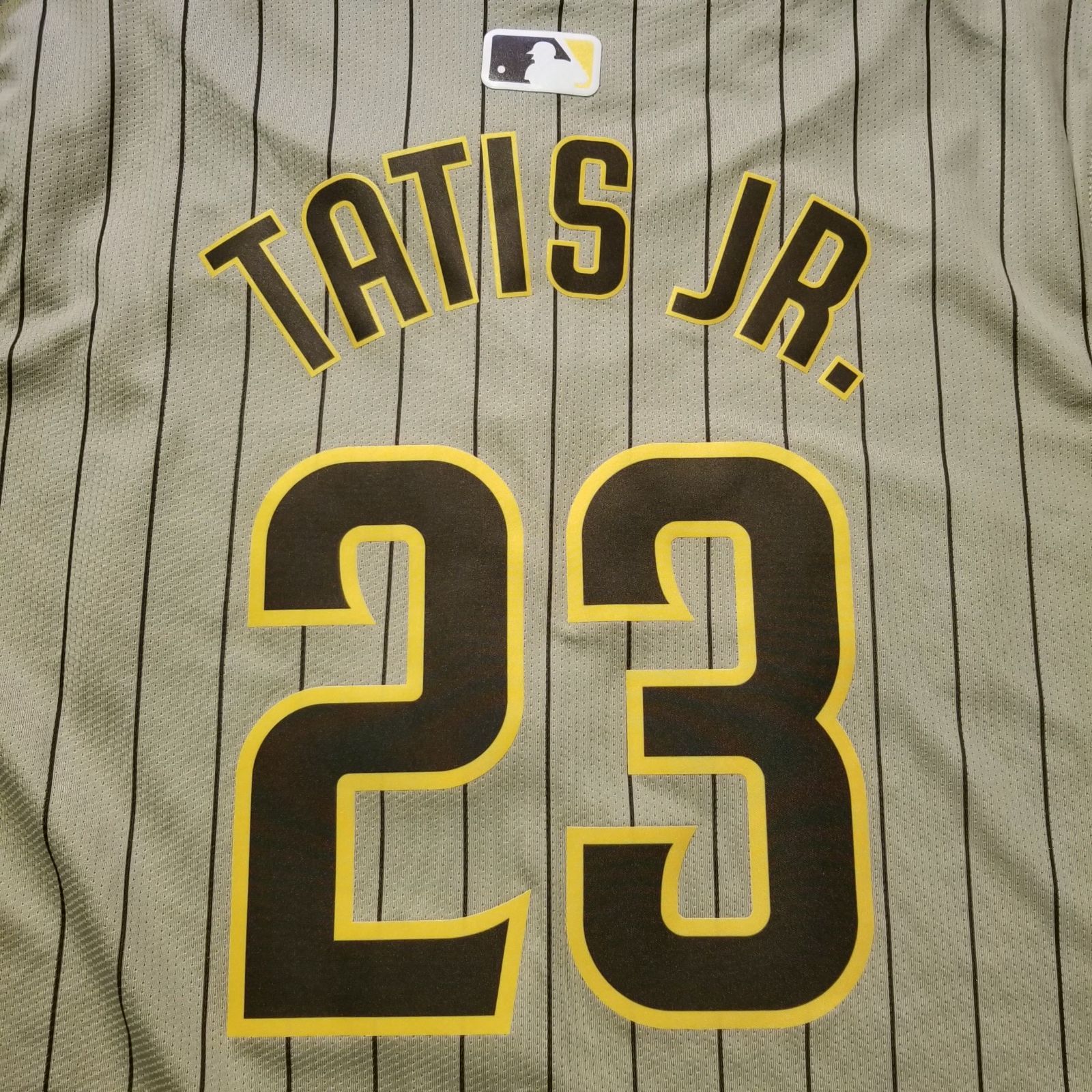 NIKE PADRES TATIS JR. ユニフォーム 23号 L Men's San Diego Padres Fernando Tatis Jr. Nike White City