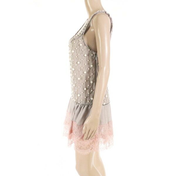 新品 エリザベッタフランキ Aラインワンピース 40 EOP1443 Mサイズ ELISABETTA FRANCHI/エリザベッタフランキ ワンピース【公式