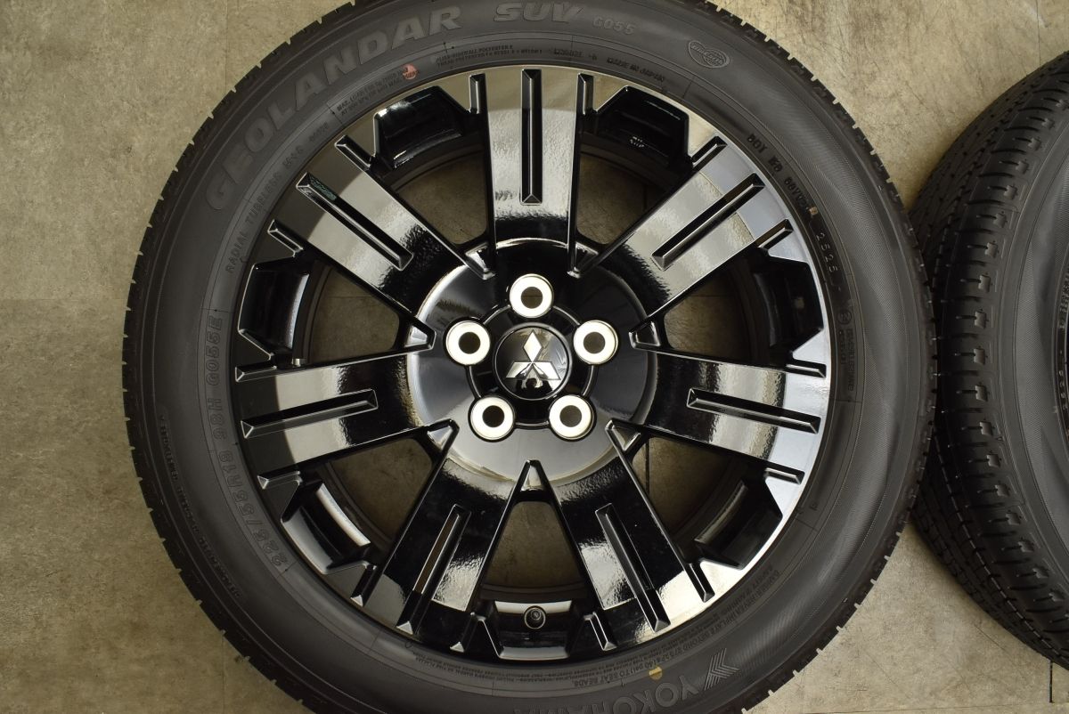 【新品未使用・納車前外し】三菱新型デリカD5　純正ホイール・タイヤ4本⭐︎送料無料 新品未使用・納車前外し】三菱新型デリカD5 純正ホイール・タイヤ4本⭐︎