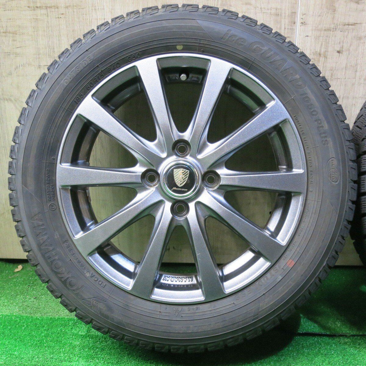 超バリ溝！MANARAY SMART社外ホイール18インチ×8J＋35 MANARAY SPORT