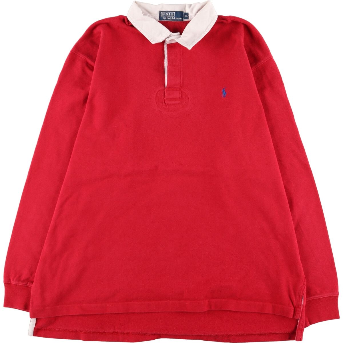 古着 ラルフローレン Ralph Lauren POLO by Ralph Lauren 長袖 ラガーシャツ メンズXL /eaa374534 【中古】/eaa374534