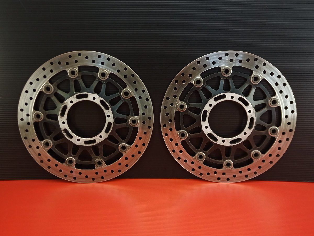 80【評価A】 CBR900RR JH2SC44 純正 フロント ブレーキ ディスク 左右 