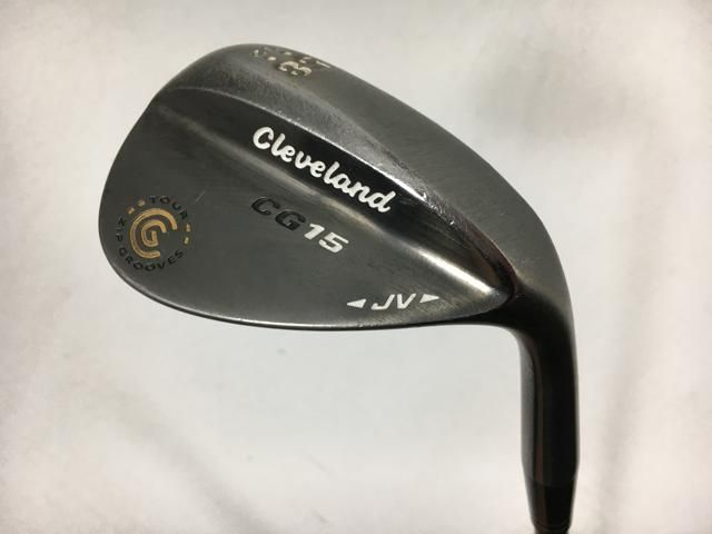 お買い得品！【中古ゴルフクラブ】クリーブランド CG15 ブラックパール JV ウェッジ 58.12 (日本仕様) リシャフト SW
