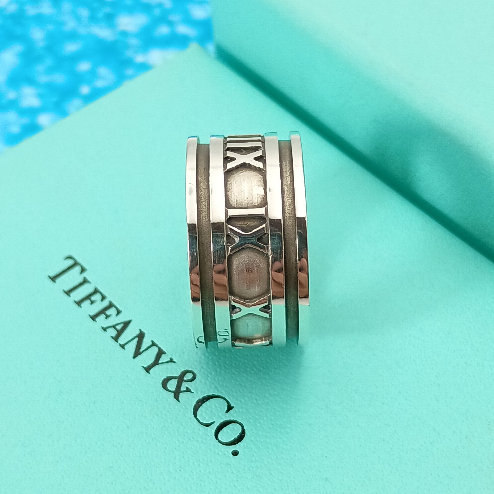 TIFFANY-Co. ティファニー 17号 アトラスリング ワイド 指輪 シルバー925 SHINETEETH_COM