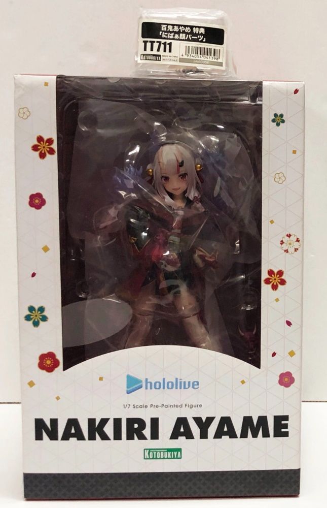27.【未開封】百鬼あやめ 1/7 フィギュア 特典:にぱぁ顔パーツ