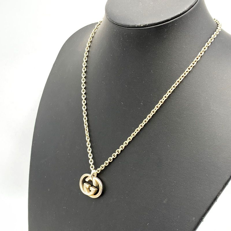 2520-2 付属品完備✨GUCCI ネックレス　インターロッキング 2520-2 付属品完備✨GUCCI ネックレス インターロッキング