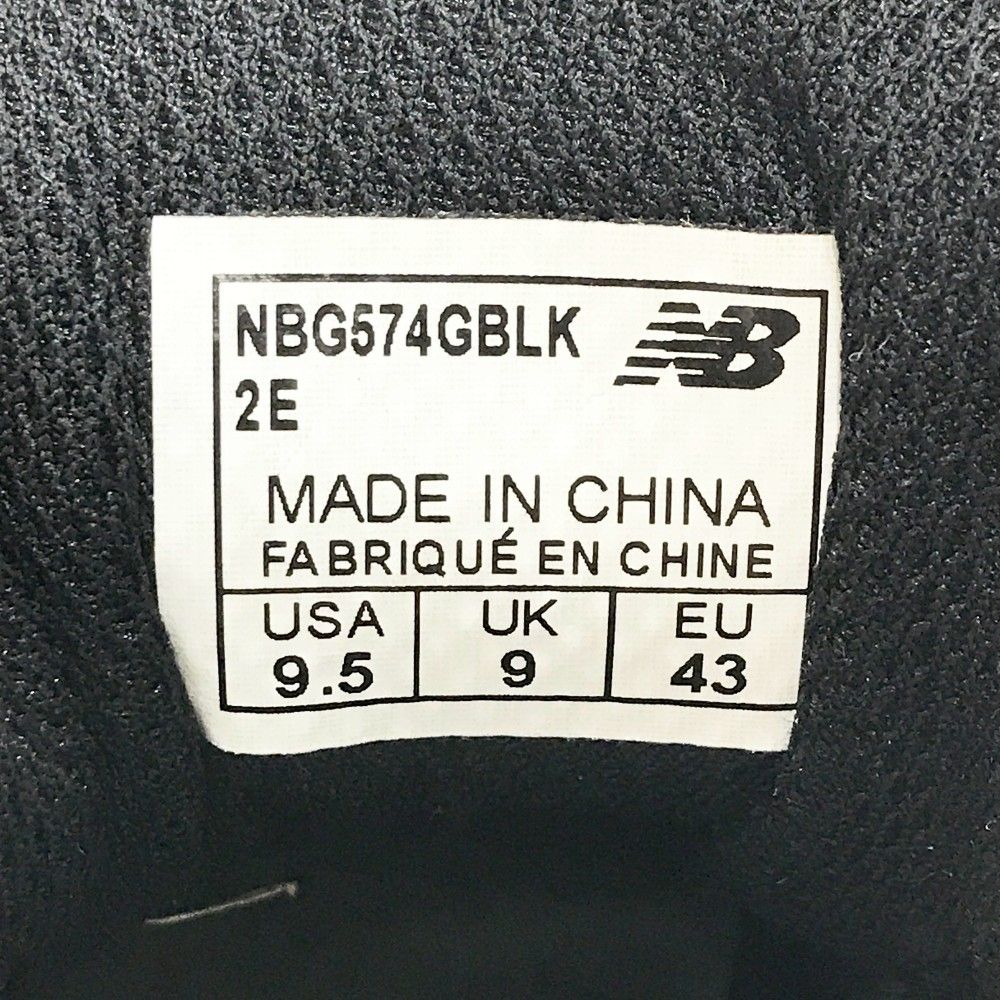 NEW BALANCE GOLF ニューバランス NBG574GBLK スパイクレスゴルフ
