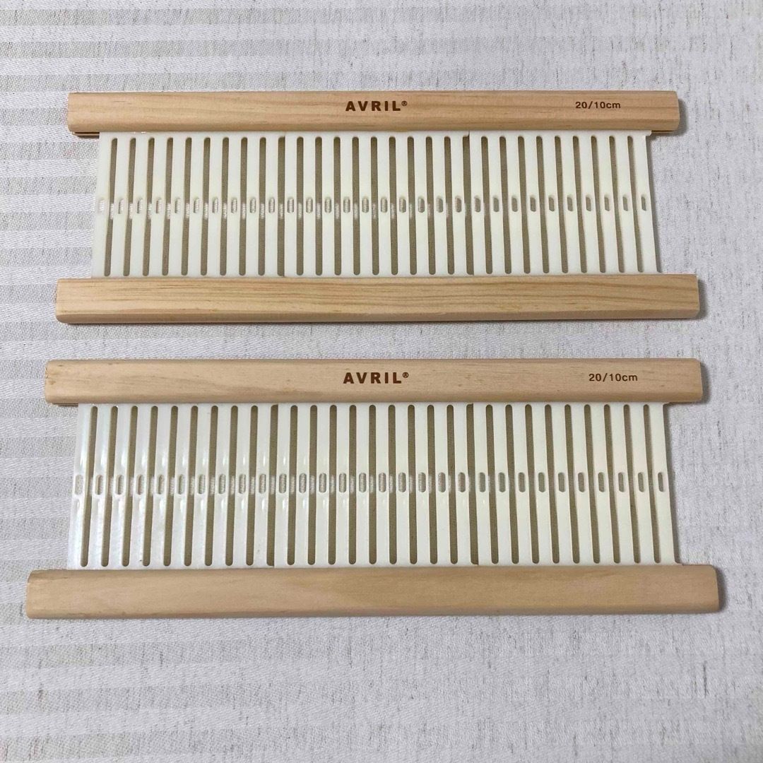 未使用】AVRIL・アヴリル卓上織機(ヘドル) LOOM30 20/10cm・30/10cm