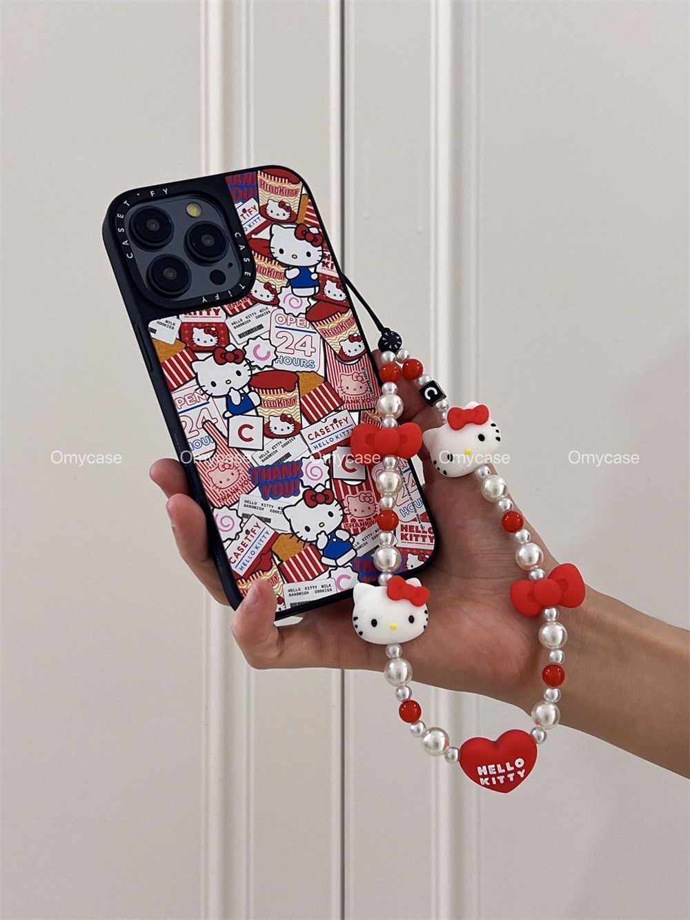 CASETiFY HELLO KITTY ケース 50周年 iPhone15 CASETiFY x Sanrio Hello Kitty Shopkeeper Collectible Case