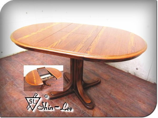 GMHK409○Shin Lee / シンリー 伸長式 ダイニングテーブル 食