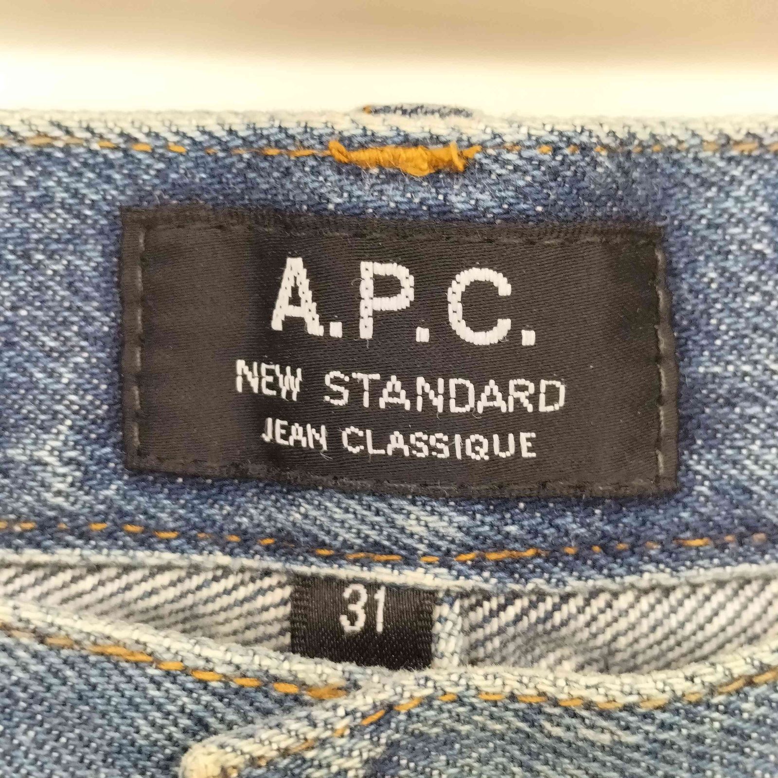 アーペーセー A.P.C. NEW STANDARD JEAN CLASSIQUE ニュー