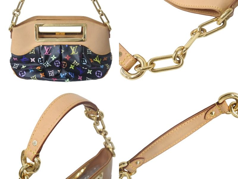 極美品 LOUIS VUITTON ルイヴィトン ジュディPMノワール 2WAY M40258  