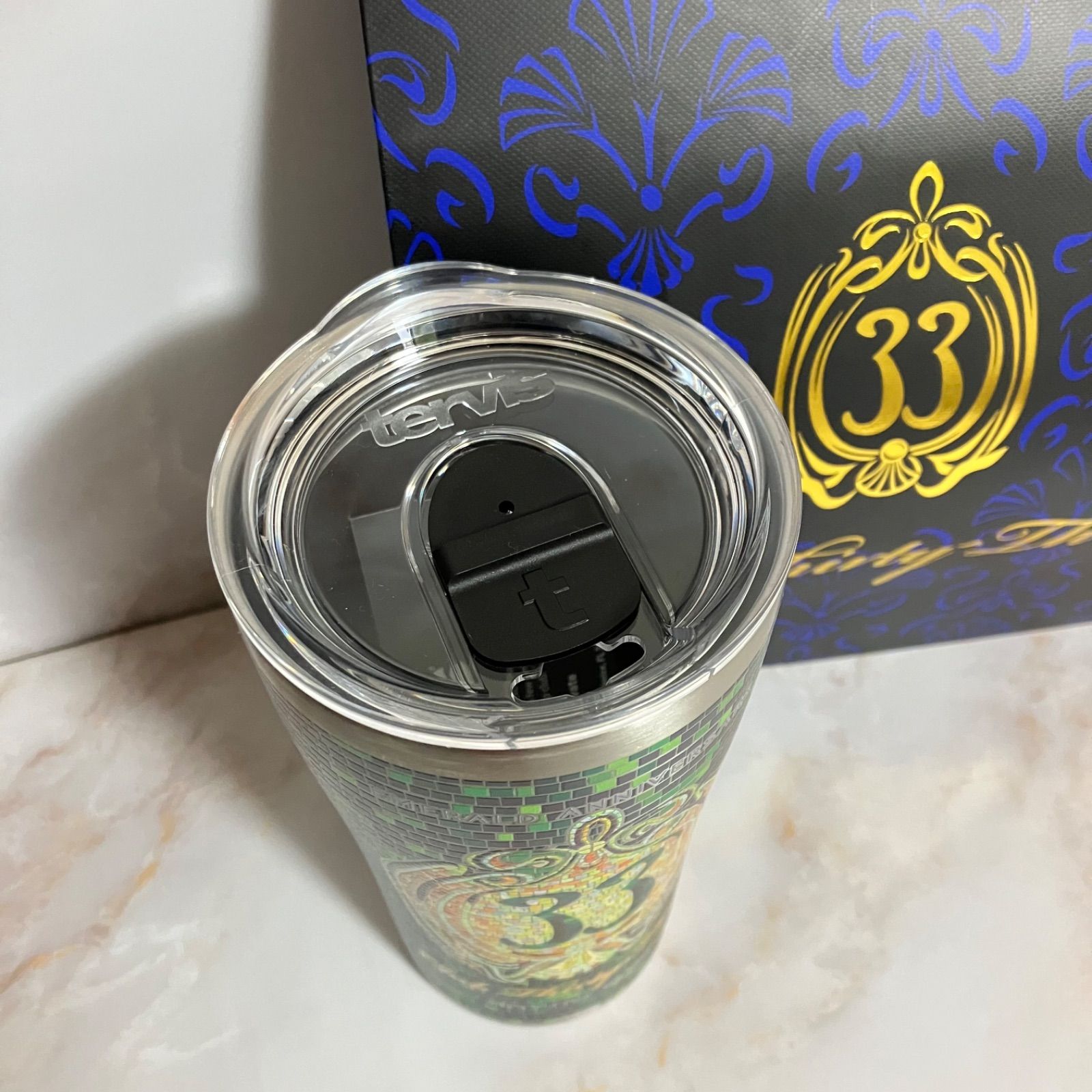 Disney - 【未使用】ディズニー クラブ33 タンブラー 未使用 TDL ディズニークラブ33 ステンレス製タンブラー - メルカリ
