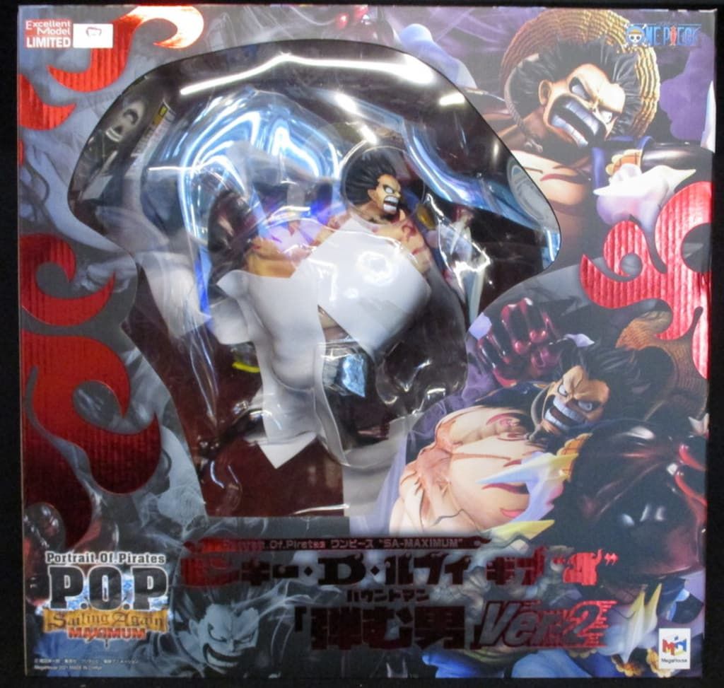 【未開封】SA-MAXIMUM ルフィ ギア4 弾む男 P.O.P P.O.P “SA-MAXIMUM” モンキー・D・ルフィ ギア “4”「弾む男