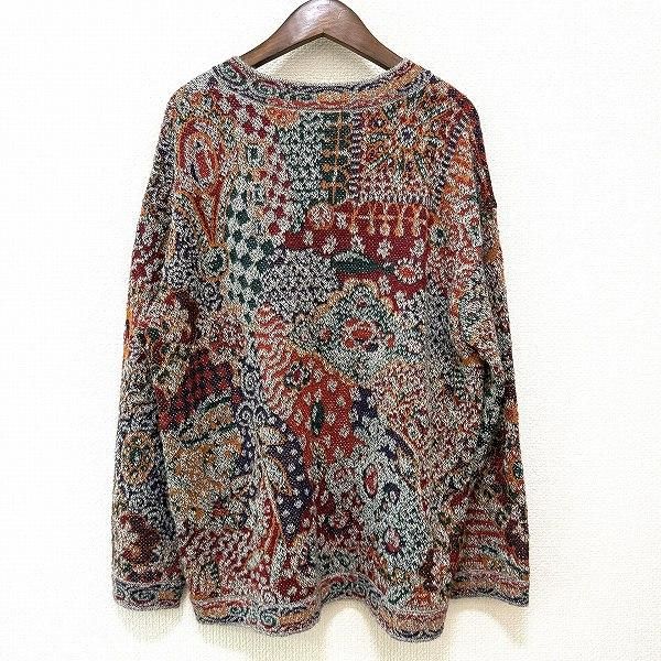 wnc ミッソーニ MISSONI ニット・セーター 46 マルチ 総柄 アルパカ混