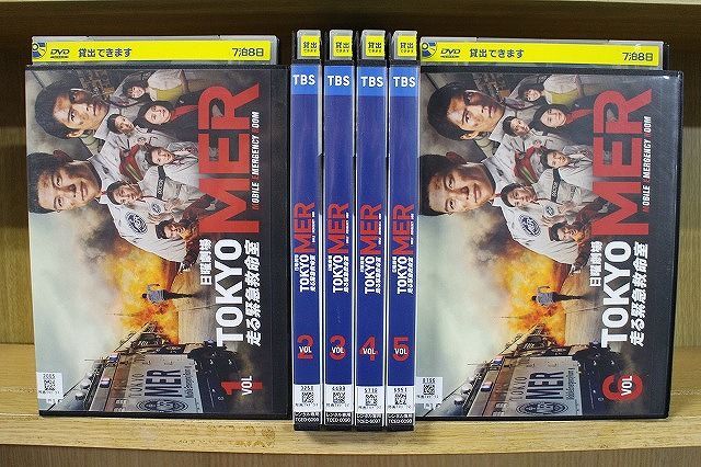 TOKYO MER ～走る緊急救命室～ DVD 全6卷 レンタル - TVドラマ