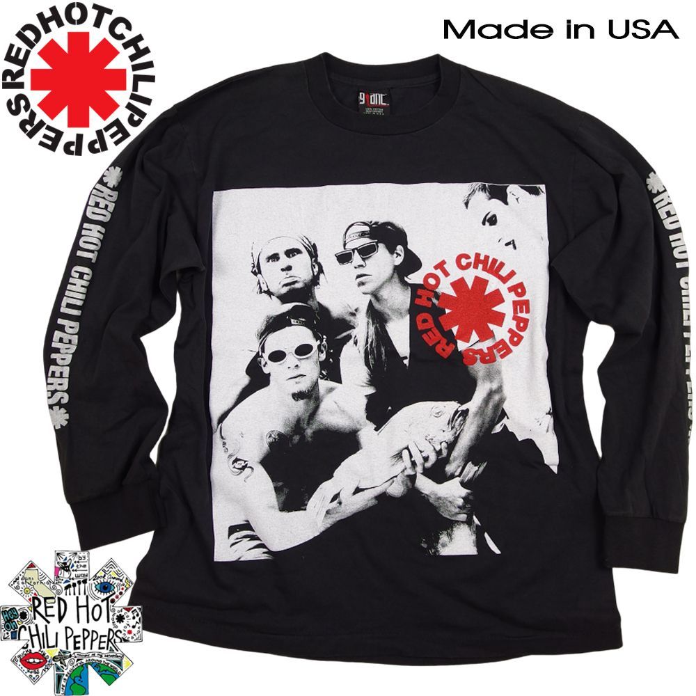 美品USA製Red Hot Chili Peppers ロンＴ レッチリ 188 RED HOT CHILIPEPPERS レッドホットチリペッパーズ ロンT