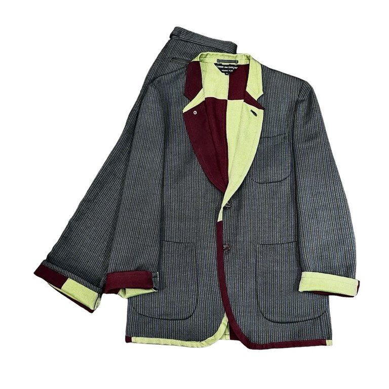 COMME des GARCONS HOMME PLUS 01SS リバーシブルセットアップスーツ 