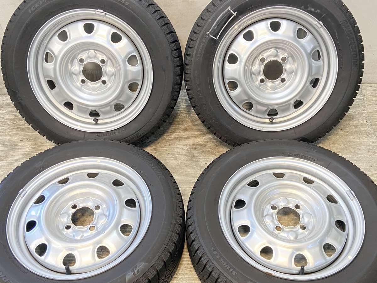 185 60R15 ブリヂストン アイスパートナー2 TOPY M60 15x5.5 100-4穴 タイヤ スタッドレスタイヤ ホイールセット 4本セット w15251007964