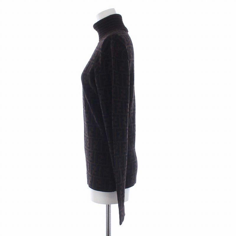 フェンディ FENDI ヴィンテージ ズッカ柄 長袖 ニット セーター