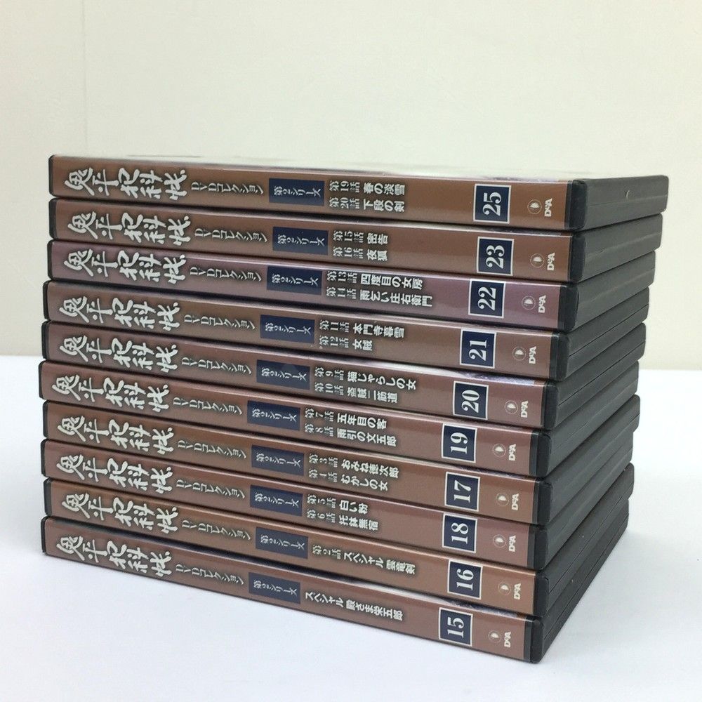 DVD 鬼平犯科帳 DVDコレクションセット 77巻セット 鬼平犯科帳DVD