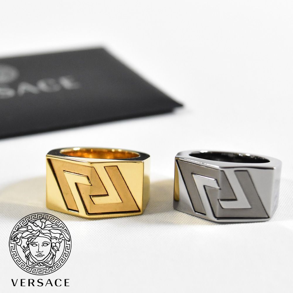 VERSACE ラ グレカリング 指輪 レディース - メルカリ