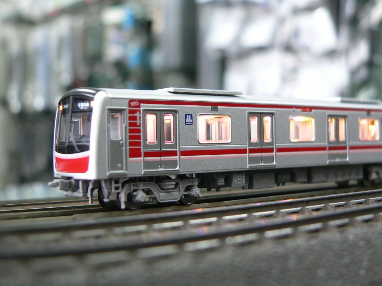 ポポンデッタ　6080b 御堂筋線　30000系　10両セット(ソメイヨシノ) Osaka Metro 30000系 御堂筋線 10両セット (室内灯ソメイヨシノ) (10両