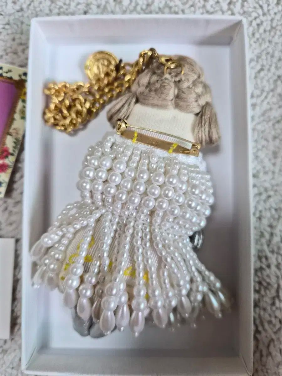 ミューヴェール おばあちゃん バッグチャーム キーリング