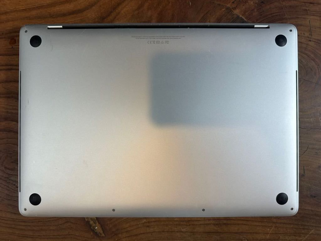 充電1回」Apple MacBook PRO Retina 15inch 2018/CPUi7 2.2GHZ