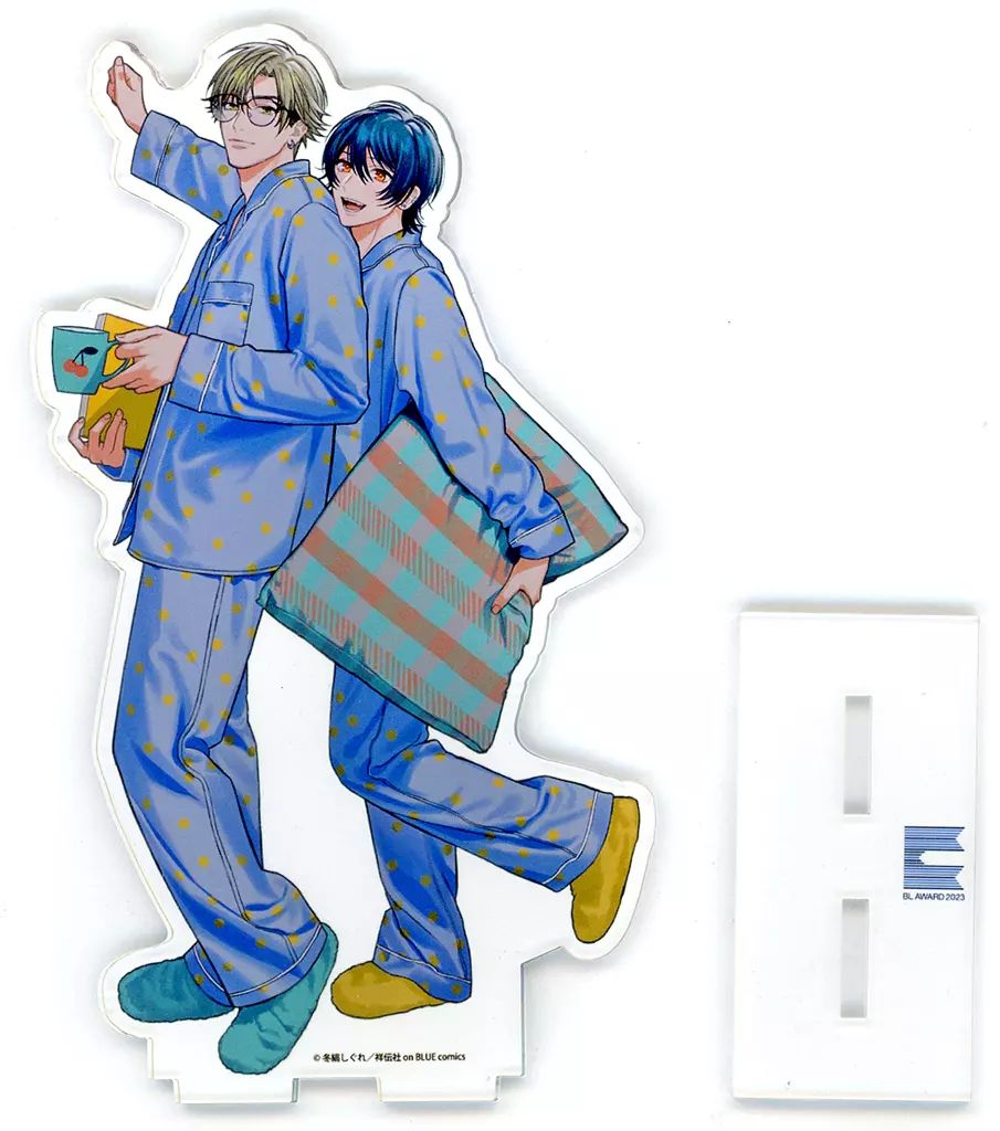 中古】アクリルスタンド・アクリルパネル 冬縞しぐれイラスト アクリル