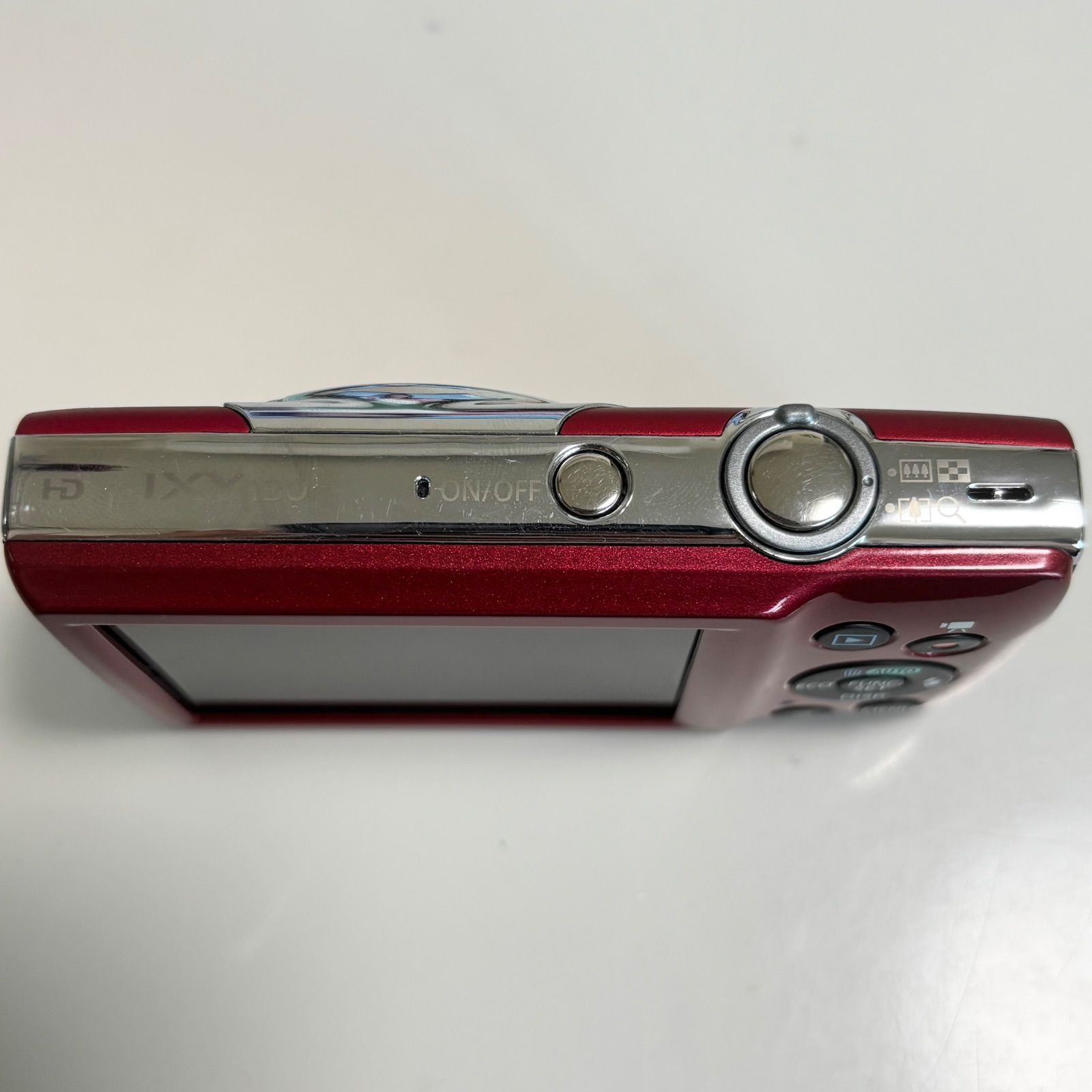 Canon IXY130 コンパクトデジタルカメラ レッド ジャンク
