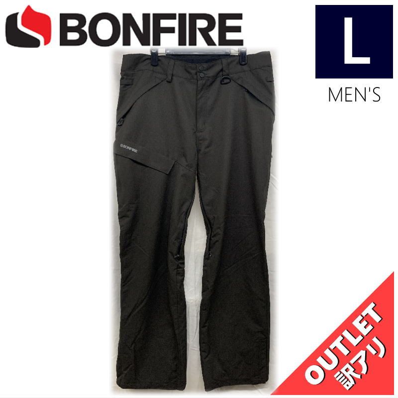 【OUTLET】 SURFACE TEXTURED PNT カラー:BLACK Lサイズ  メンズ スノーボード スキー パンツ PANT アウトレット