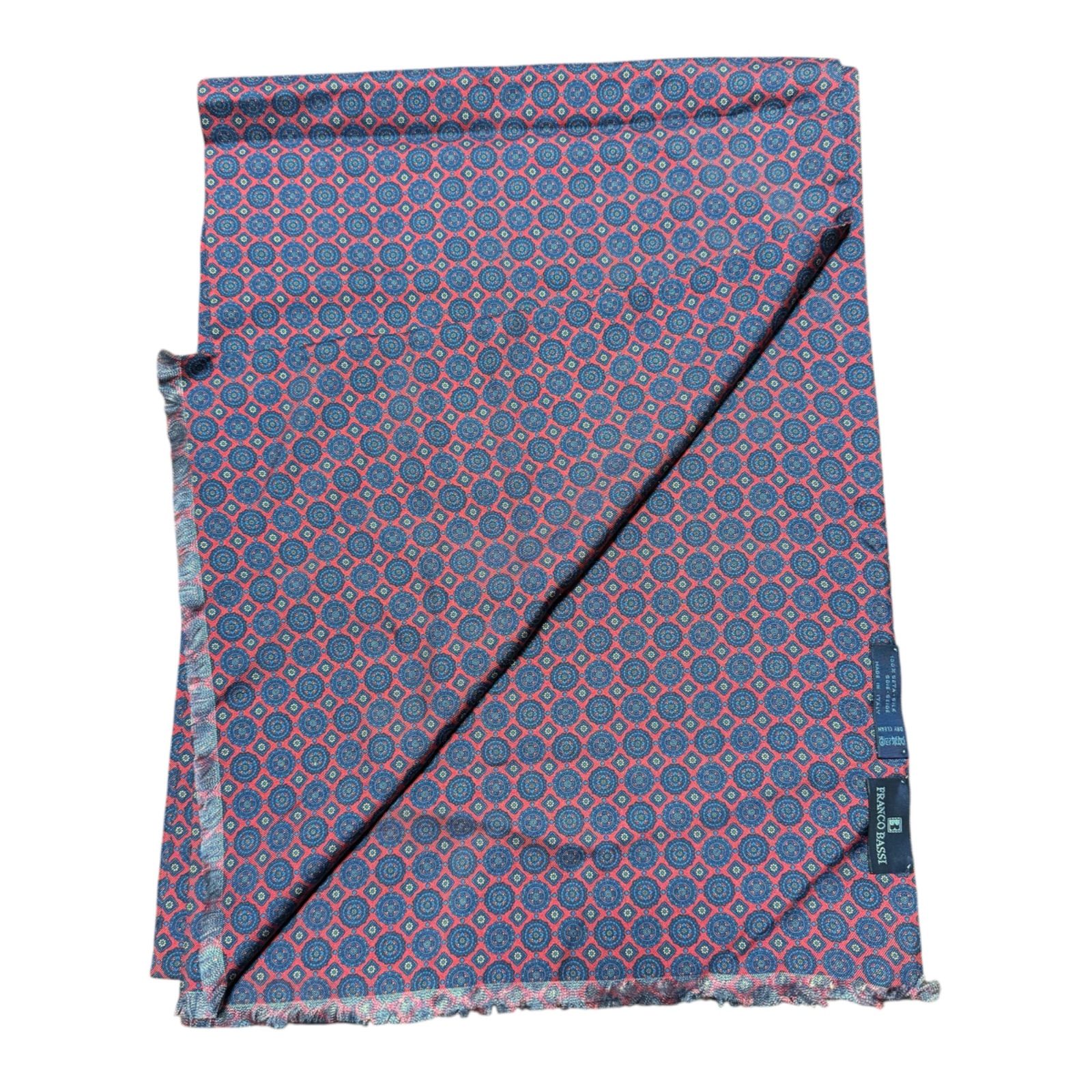 コーチ COACH ストール 新品未使用 180x55 迷彩柄 ネイビーxブルー