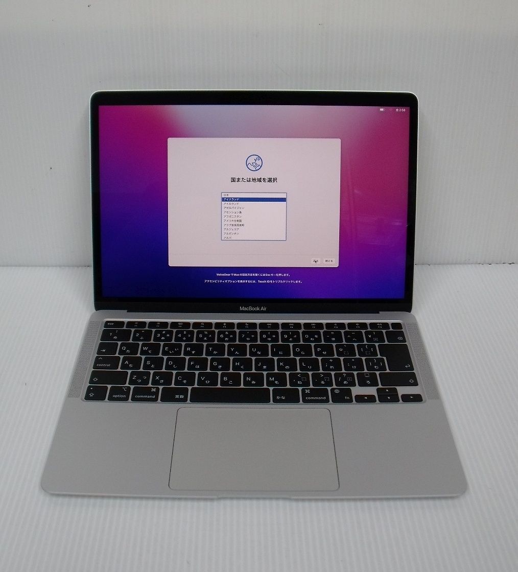 品質保証，限定SALE Apple MacBook Air Retinaディスプレイ 13.3 MGN93J/A シルバー Apple M1/SSD256GB/8GB囗T巛 MacBook本体
