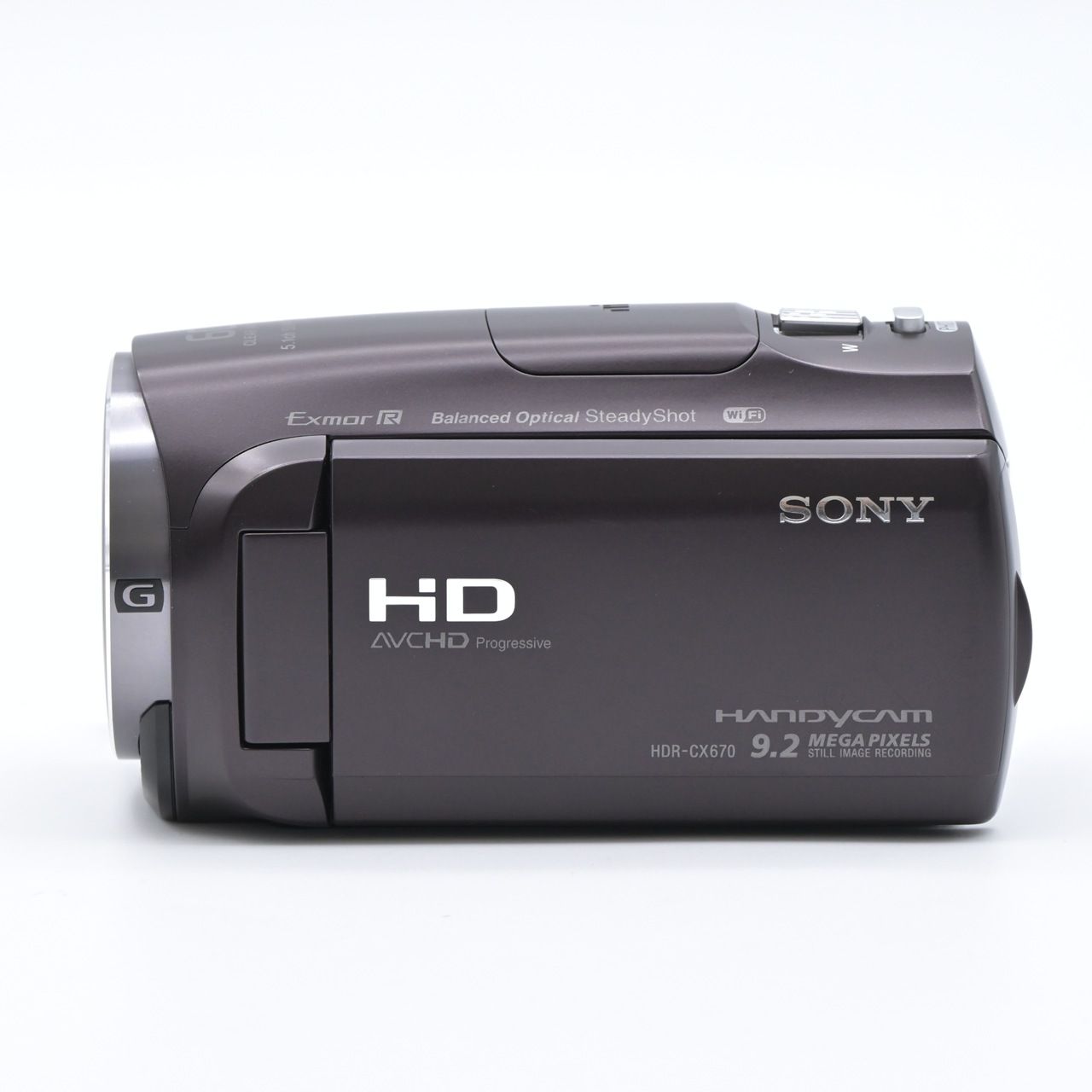 SONY ソニー HDR-CX670 ボルドーブラウン ビデオカメラ【中古