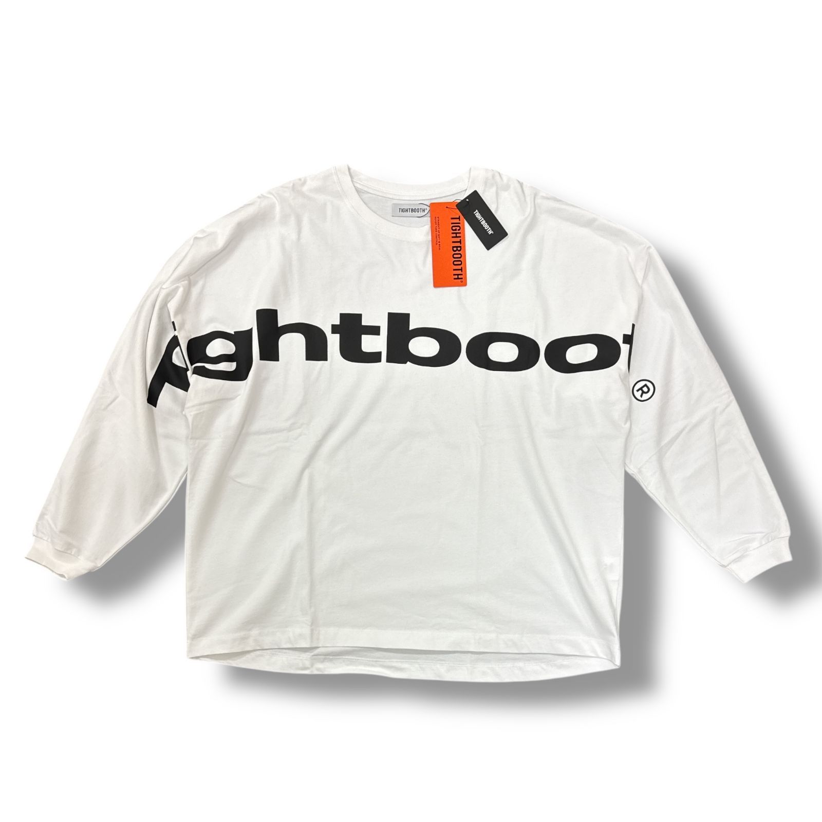 参考上代16500円 未使用品 TIGHTBOOTH 24SS BIG LOGO LS T-SHIRT 