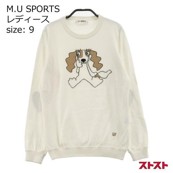 muスポーツ ゴルフカシミアセーター