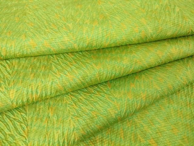 平和屋着物▽上質な紬　単衣　杢目絞り　変わり縞　正絹　逸品　DAAT9215az 平和屋着物▽上質な紬 単衣 杢目絞り 変わり縞 正絹 逸品 DAAT9215az