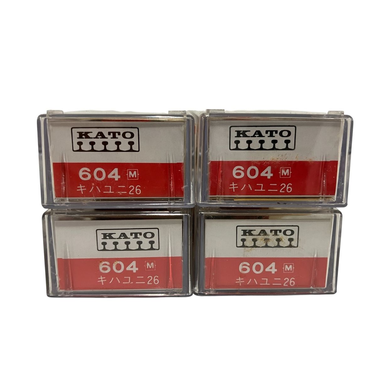 KATO カトー 604 キハユニ26 鉄道模型 Nゲージ 4両おまとめ 中古