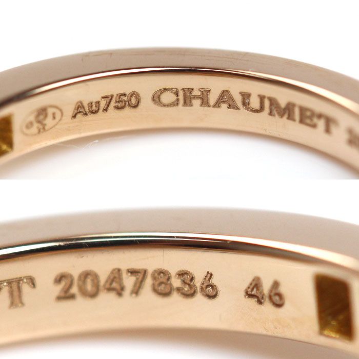 Chaumet ショーメ K18PG ピンクゴールド ジョセフィーヌ エグレット  
