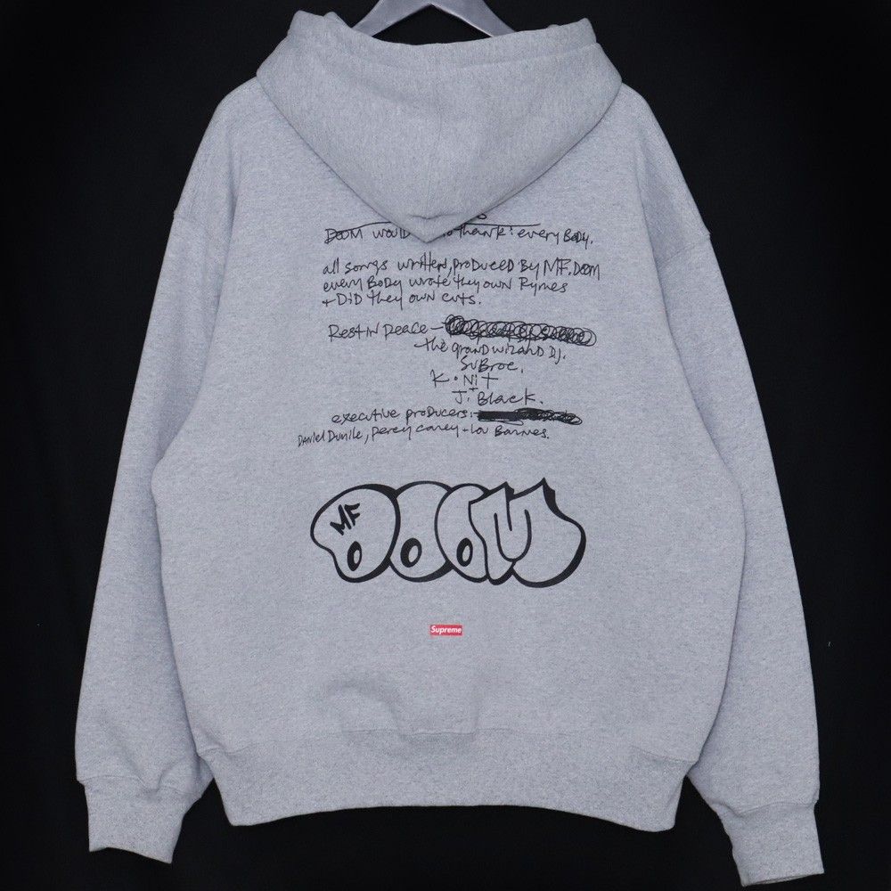 Supreme Mf Doom Hooded Sweatshirt Lサイズ
