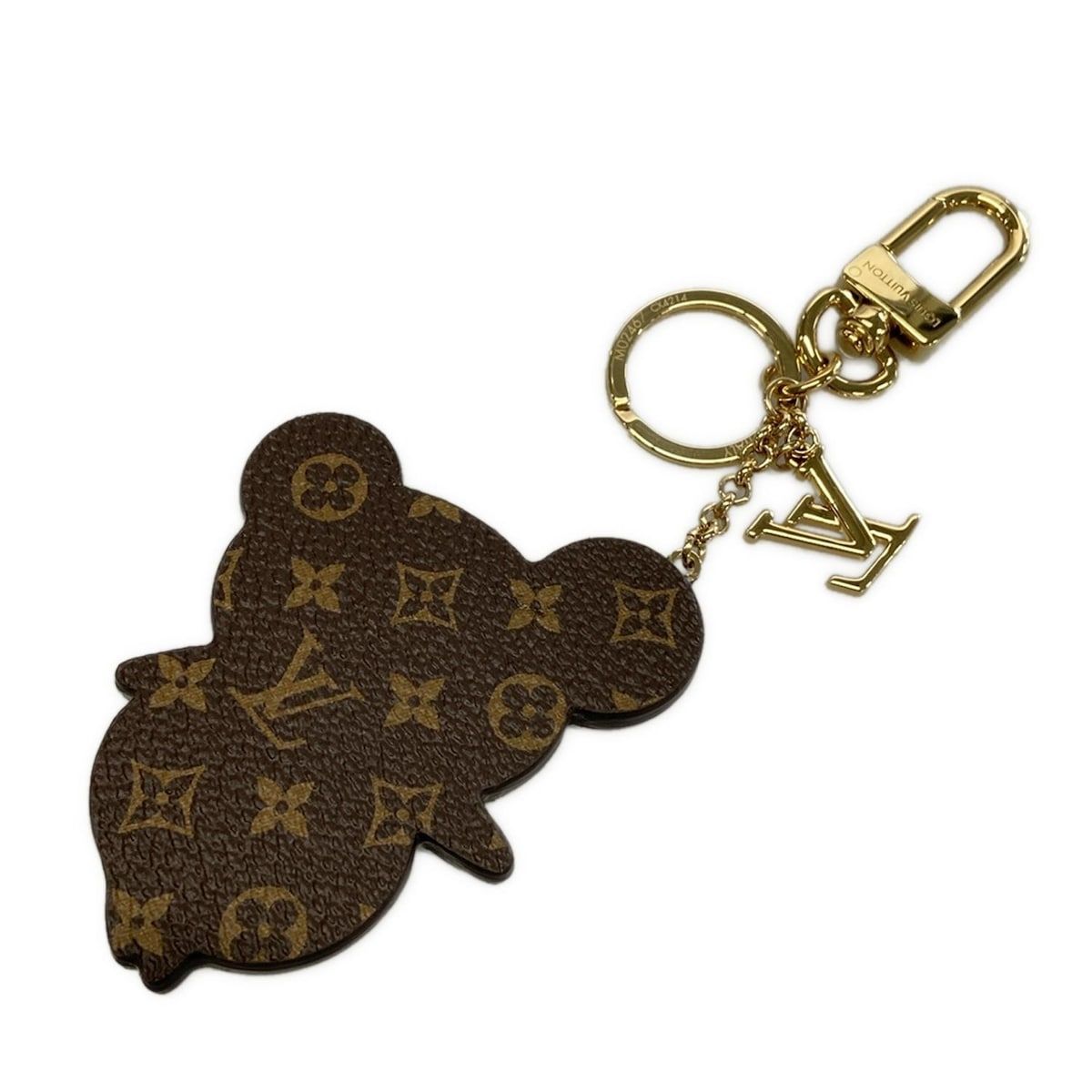 ルイヴィトン キーホルダー(チャーム) モノグラムパンダ美品 LV
